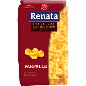 MASSA RENATA GRANO DURO 500G FARFALLE
